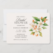 Modern Waterverf Flowers Vrijgezellenfeest Kaart (Voorkant)