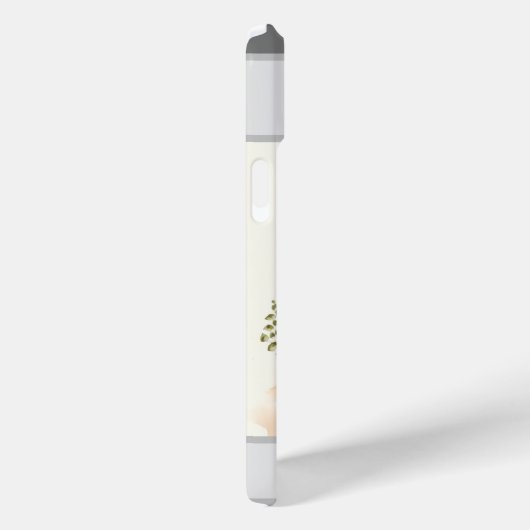 Modern Waterverf Horse Pink Custom Name Case-Mate iPhone Case (Achterkant / Rechts)