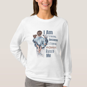 Modern waterverf Moederdag cadeau T-shirt