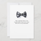 Modern Waterverf pak groomsman voorstel Kaart (Achterkant)