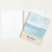Modern Waterverf Script Custom 2025 Planner (Display)