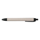 Modern Watervloeiend Bloemmotief  Blauwe Inkt Pen (Bodem)
