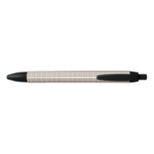 Modern Watervloeiend Bloemmotief  Blauwe Inkt Pen (Achterkant)