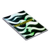Modern Wave Art Notitieboek (Rechterzijde)