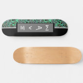 Modern Wave Custom Skateboard (Horizontaal)