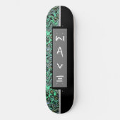 Modern Wave Custom Skateboard (Voorkant)