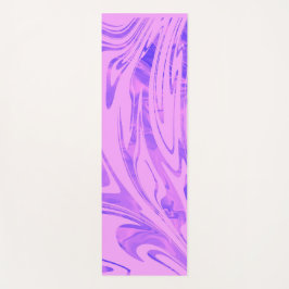 Modern Wave Swirl Pink Yogamat