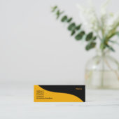 Modern Wave Visitekaartje (Staand voorkant)