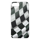 Modern Waving Checkered Flag iPhone 7 Hoesje (Achterkant)