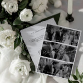 Modern We Got Married Wedding Announcements Kaart