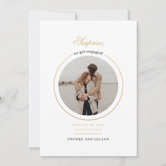 Modern we hebben een wedstrijd voor Fotoservice Kaart (Voorkant)