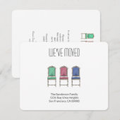 Modern we hebben gezinsplanningsaankondiging verpl aankondiging (Voorkant / Achterkant)