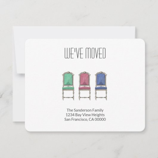 Modern we hebben gezinsplanningsaankondiging verpl aankondiging (Voorkant)