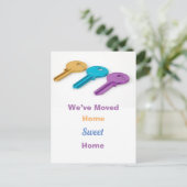 Modern We hebben het aankondigings-Briefkaart verp Briefkaart (Staand voorkant)