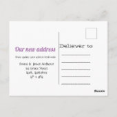 Modern We hebben het aankondigings-Briefkaart verp Briefkaart (Achterkant)