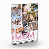 Modern 'We houden van je' geheugen van mama Fotoblokken (Links)