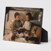 Modern We houden van je mam Foto Plaque Fotoplaat (Zijkant)