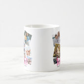 Modern 'We houden van je' MOM Photo Collage Keepsl Koffiemok (Center)