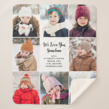 Modern We Love You 8 Photo Collage