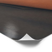 Modern We zijn betrokken Overlap Fotoscript Welkom Perfect Poster (Hoek)