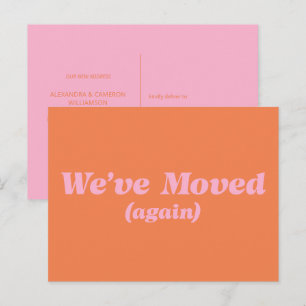 Modern We Zijn Verhuisd Nieuw Thuis Verhuisbericht Briefkaart