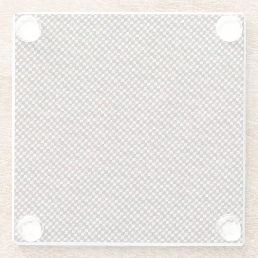 Modern weave abstract geometric pattern 1277 glazen onderzetter (Achterkant)