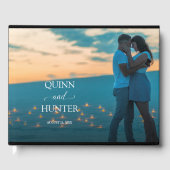 Modern Weddenschap Gastenboek (Voorkant)