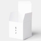 Modern Wedding Bedankdoosjes (Geopend)