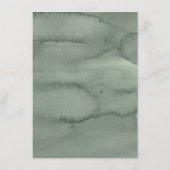 Modern wedding Enclosure Card  Details. Informatiekaartje (Achterkant)