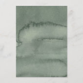 Modern wedding Enclosure Card  Details. Informatiekaartje (Achterkant)