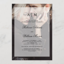 Modern Wedding Engagement Party | Fotobedekking Kaart