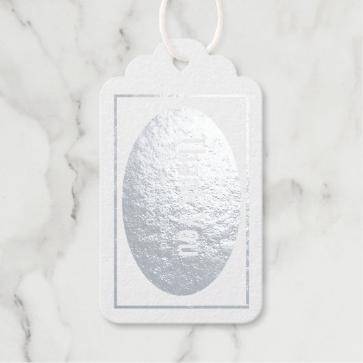 Modern Wedding Favor Bedankt Cadeaulabels (Voorkant)