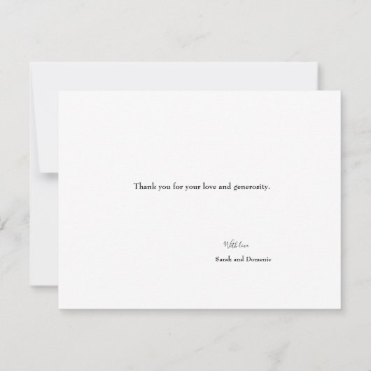 Modern Wedding | Fotocollage op karton (Achterkant)