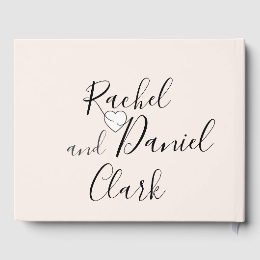 Modern Wedding Gastenboek (Achterkant)