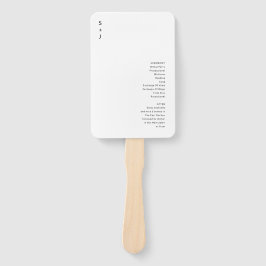 Modern Wedding Handwaaier