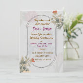 Modern Wedding Invitations Kaart (Staand voorkant)