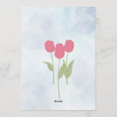 Modern Wedding Invitations  Kaart (Achterkant)