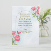 Modern Wedding Invitations  Kaart (Staand voorkant)
