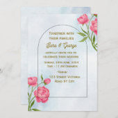 Modern Wedding Invitations  Kaart (Voorkant / Achterkant)