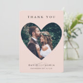 MODERN WEDDING koppel foto lijst Kaart (Staand voorkant)