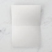 Modern Wedding Marbleized Paars Roos Agate Bedankkaart (Binnen)