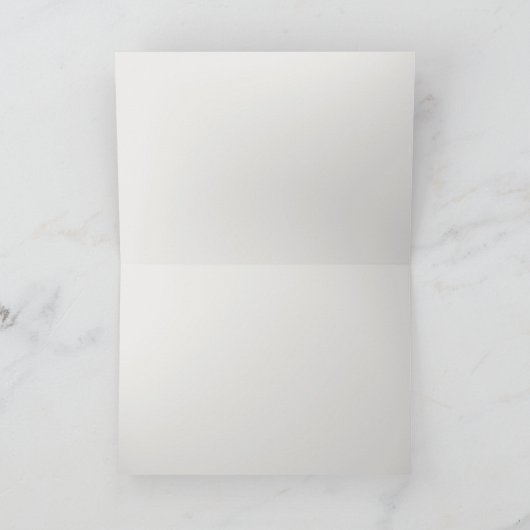 Modern Wedding Marbleized Paars Roos Agate Bedankkaart (Binnen)