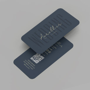 Modern Wedding Planner Organizer Professioneel Bla Visitekaartje