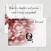 modern wedding postcard briefkaart (Voorkant / Achterkant)