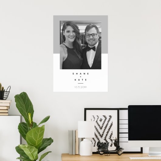 Modern Wedding Poster (Thuiskantoor)