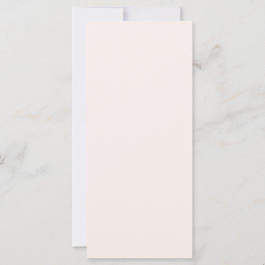 Modern Wedding Programme (Achterkant)