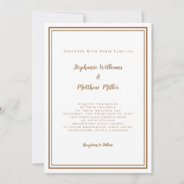 Modern Wedding & RSVP QR Code Details Dusty Blue Kaart