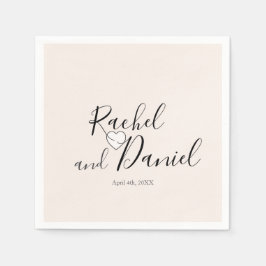 Modern Wedding Servet