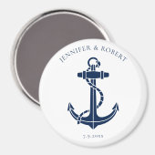 Modern Wedding Swag Custom Magneet (Voorkant / Achterkant)