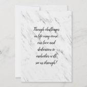 Modern Wedding Uitgesteld Geannuleerd Uitstel Kaart (Achterkant)